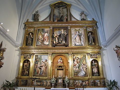 Convento de Santa Isabel - Retablo mayor de la iglesia 3