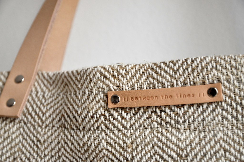 Hemp and cotton shopping tote | // Between the Lines // | Flickr