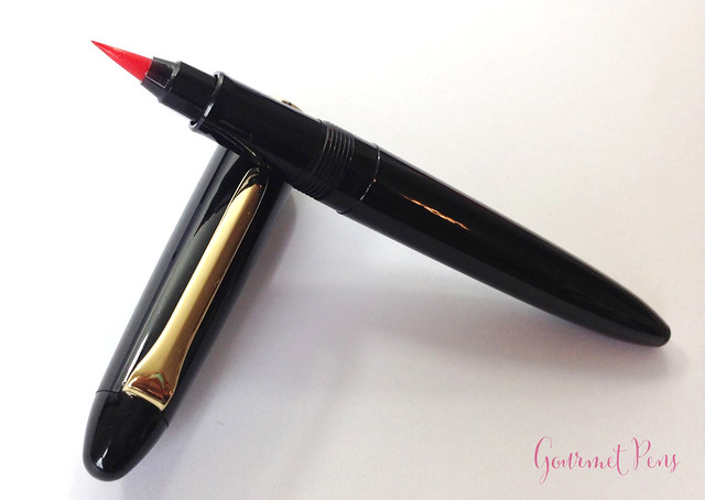Review Sailor Profit Calligraphy Brush Pen @couronneducomte 16