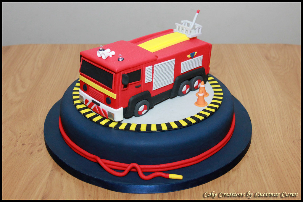Fire Engine Cake | Lucienne Curmi | Flickr