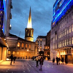 All Souls Church from New Broadcasting House