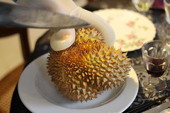 Opening the Durian