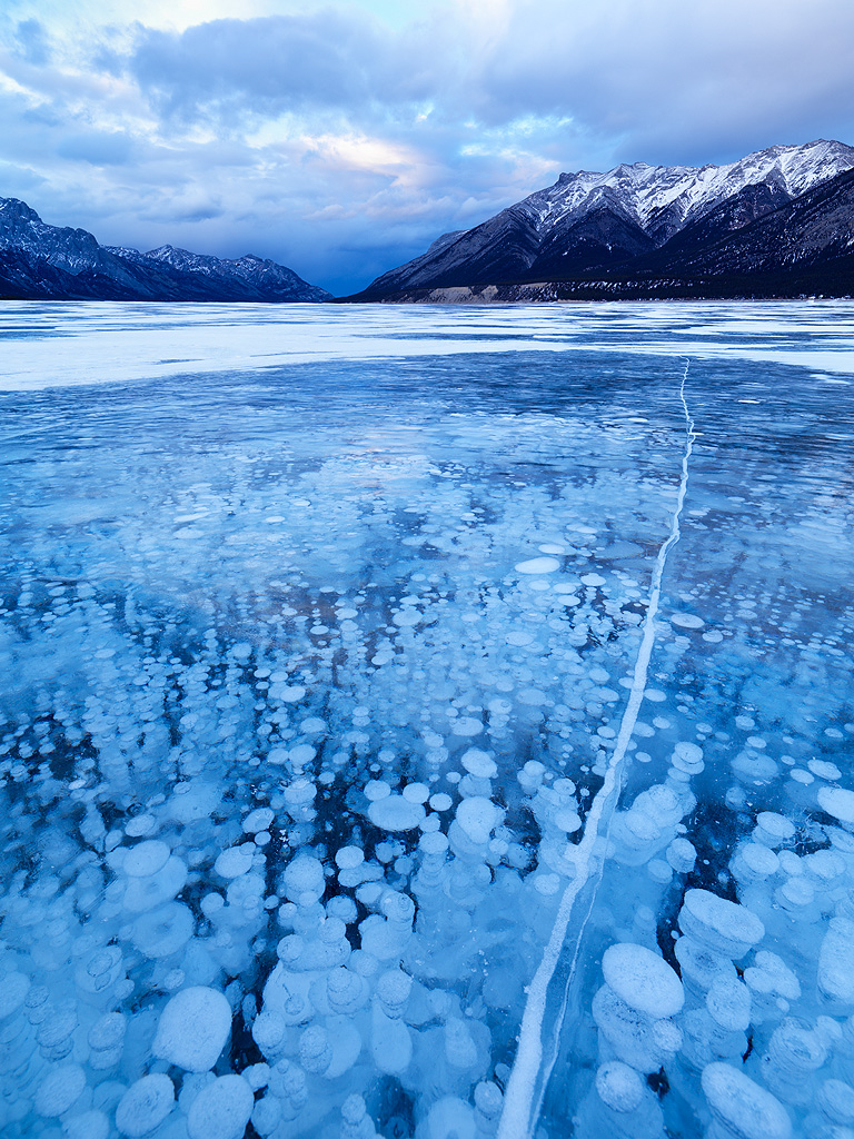 Trapped In Abraham Lake | Last weekend I took a quick trip ...