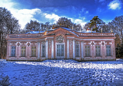 Schlosspark Nymphenburg, Schloss Amalienburg *HDRI*   This pleasure and hunting lodge, Elector Karl Albrecht build between 1734-1739 for his wife Maria Amalia
