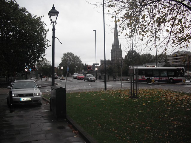 St Mary Redcliffe from over the River