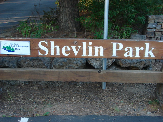Shevlin Park sign