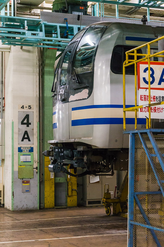 E217 series train in maintenance