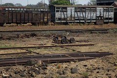 Railway scene in Zimbabwe
