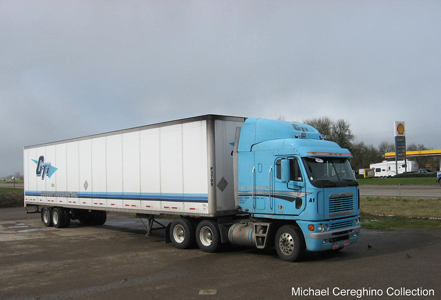 Gordon Trucking Freightliner Argosy COE, Truck A1 | Flickr - Photo Sharing!