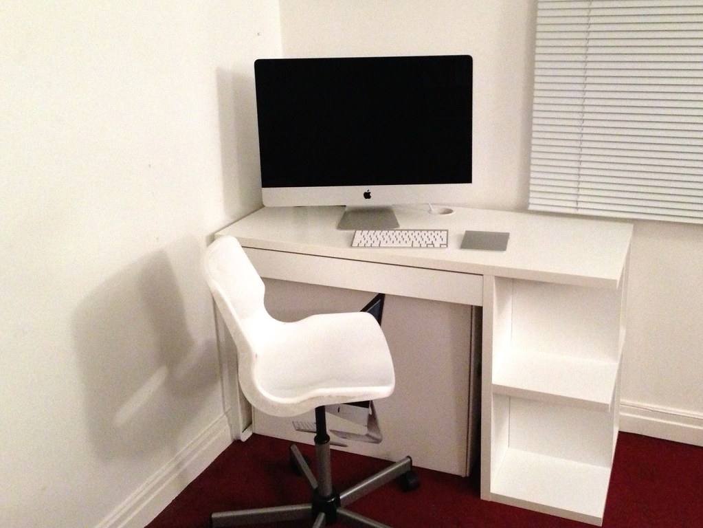 image for Small desk and chair