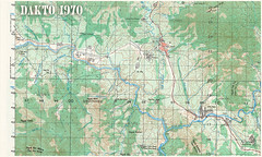 Bản đồ DAK TO 1970