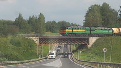 Truss bridge Zubcov - Rzev RZD 2TE116-1217