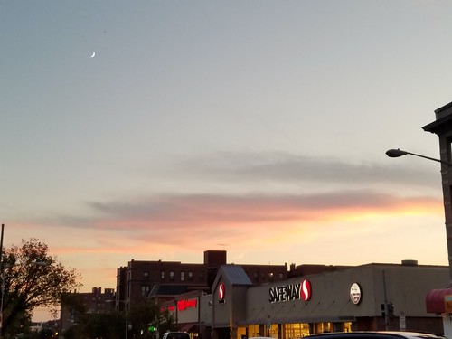 Sunset over Safeway