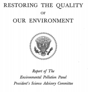 Restoring the Quality of Our Environment 1965