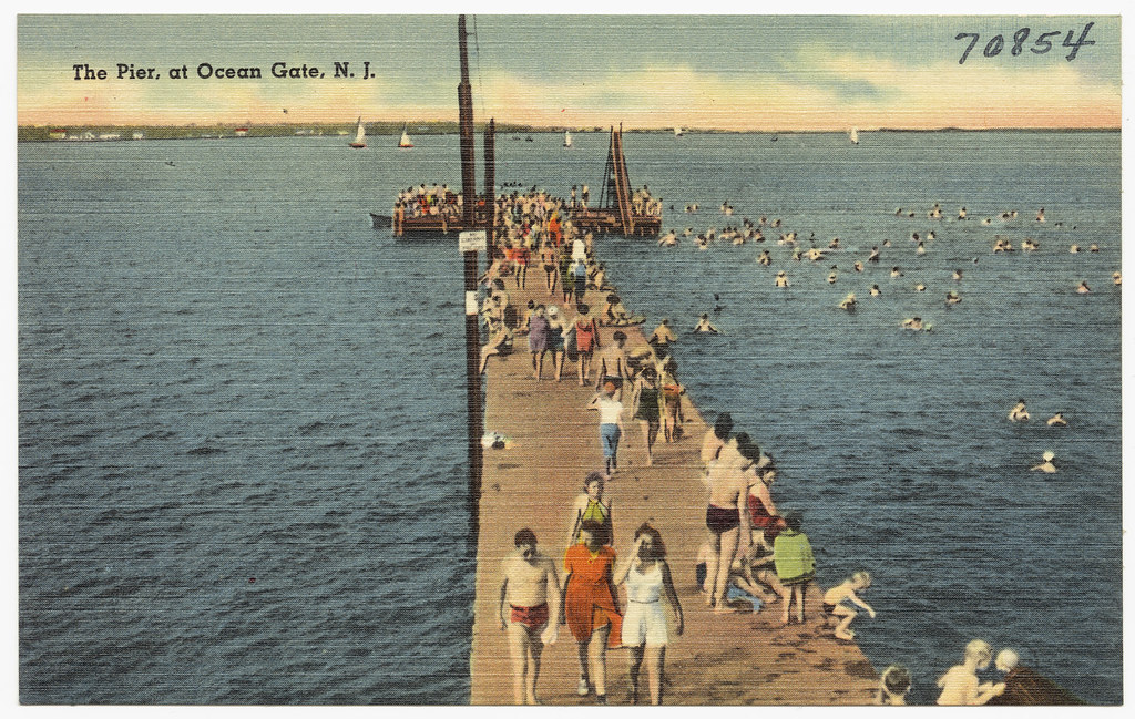 The pier, at Ocean Gate, N. J. File name 06_10_011790