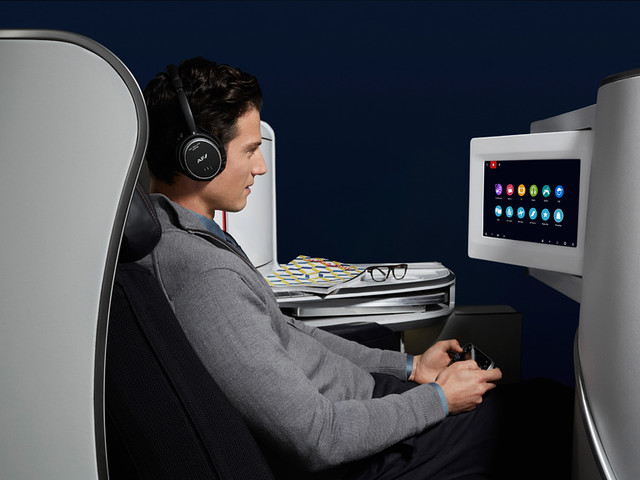 Smart Seat en un avión