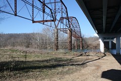 Abandoned Only Bridge (Hickman County, Tennessee)
