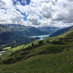 Blue lakes of St.Moritz, #switzerland