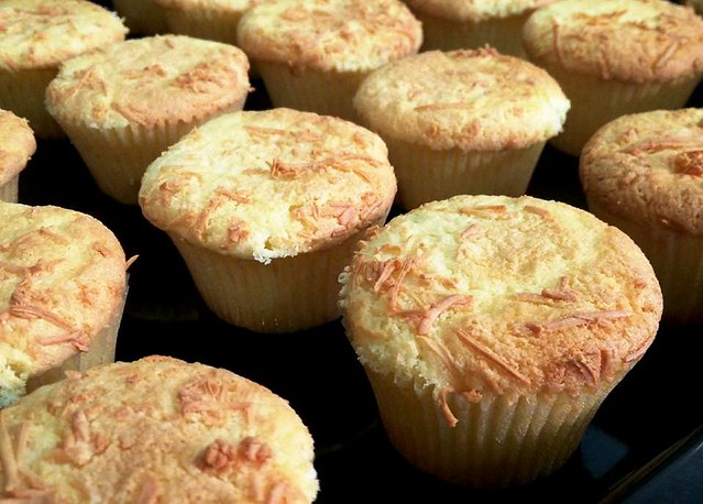 Cheese butter cupcakes