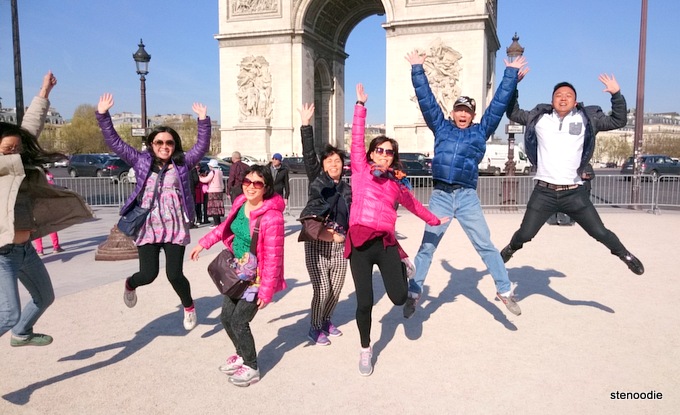 Arc de Triomphe jump shot