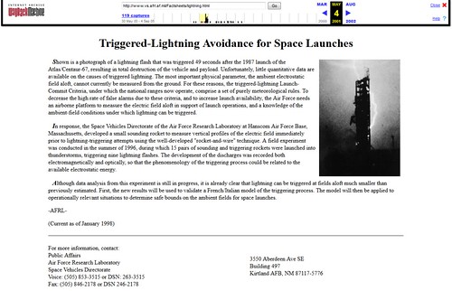 Triggered-Lightning Avoidance for Space Launches