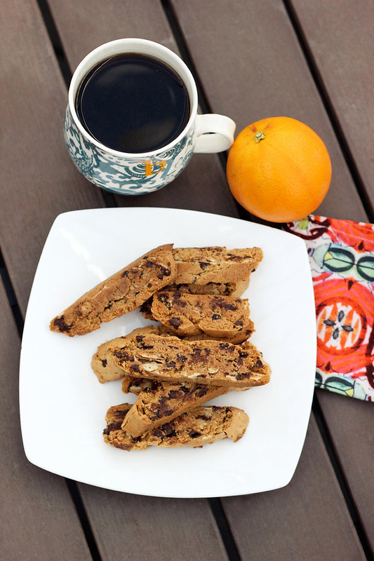 Grain-Free Orange, Almond & Dark Chocolate Biscotti - Gluten-free + Vegan