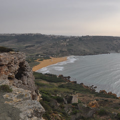 Ramla Bay from the clifftop