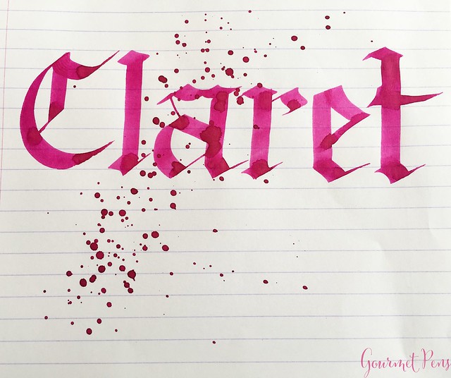 Ink Shot Review Yard-O-Led Claret @deRoosTwit 7