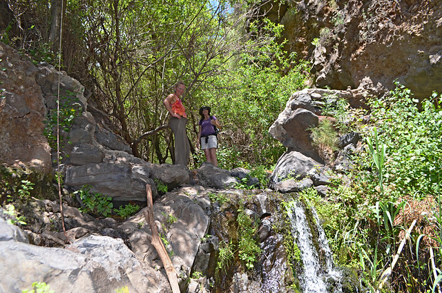On the waterfall trail 2, Valle Gran Rey, La Gomera, Canary Islands