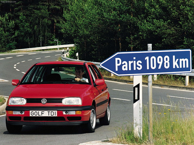 Пятидверный Volkswagen Golf 3. 1991 – 1997 годы