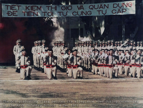 Saigon 1971 - Lễ tốt nghiệp trường SQ Bộ binh Thủ Đức
