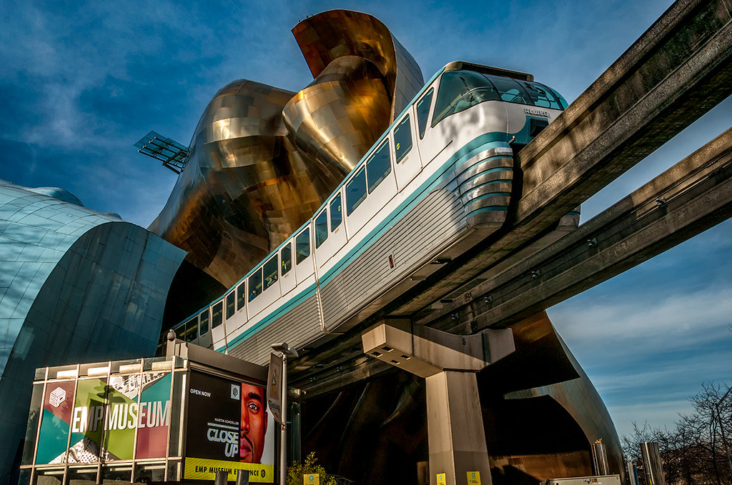 Monorail, EMP Museum, Seattle