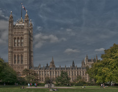 Victoria Tower Garden,Westminster, London, UK