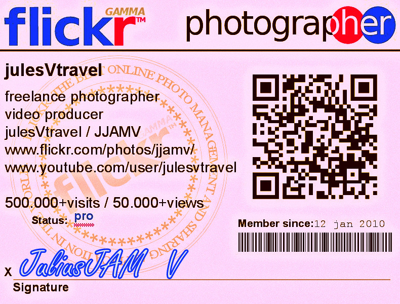 Flickr PHOTOGRAPHER ID Card | A QR Code (it stands for "Quic… | Flickr
