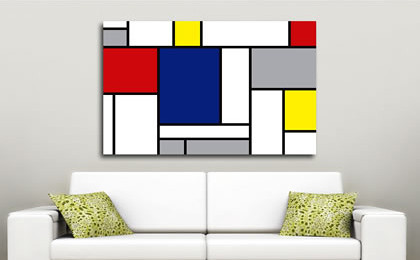 Rectangles Of Colour | A collection of modern canvas art. ww… | Flickr