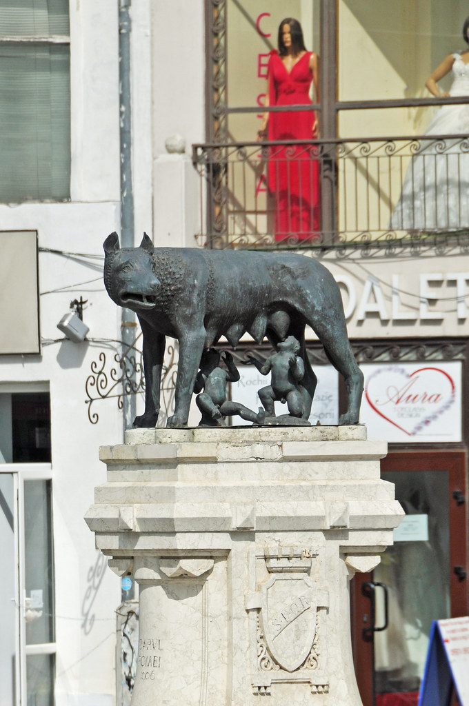 Romania-1194 - She-wolf Statue in Romania!!!!!! | PLEASE, no… | Flickr