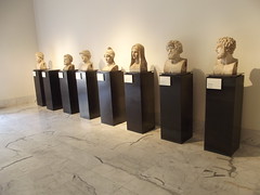 National Archaeological Museum of Naples - marble busts