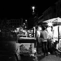 Nighttime at Piazza Navona