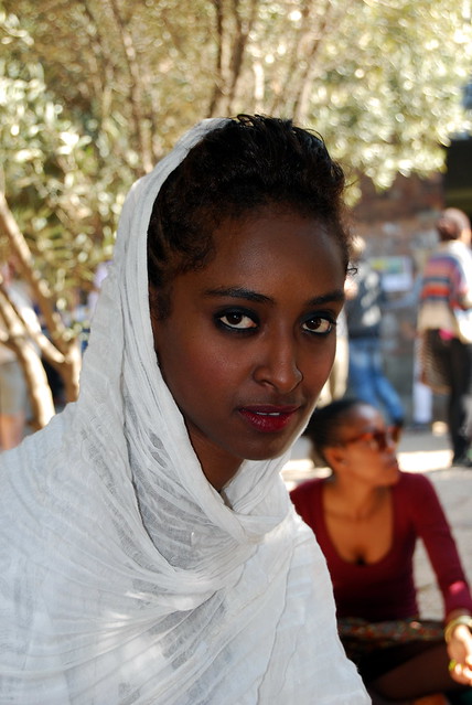 beautiful black woman ethiopian