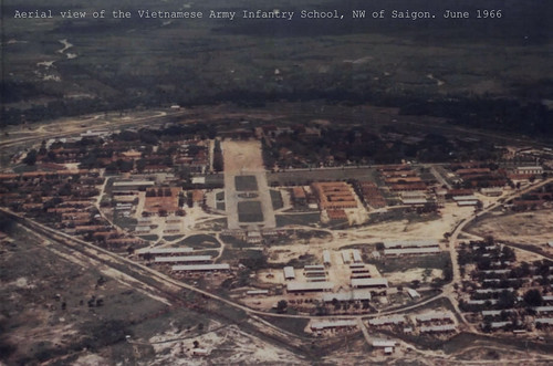 Saigon 1966 - Không ảnh trường Sĩ quan Bộ binh Thủ Đức