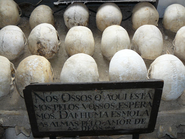 Capilla de los huesos de Campo Maior (Alentejo, Portugal)
