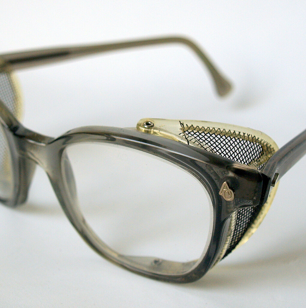 1950s COOL SAFETY EYEGLASSES Vintage American Optical Indu… | Flickr