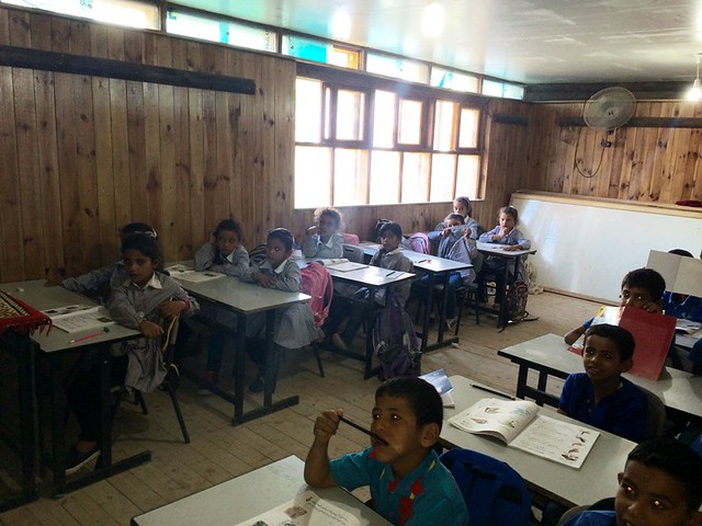 PALESTINA. Primo giorno di scuola a Khan al Akhmar