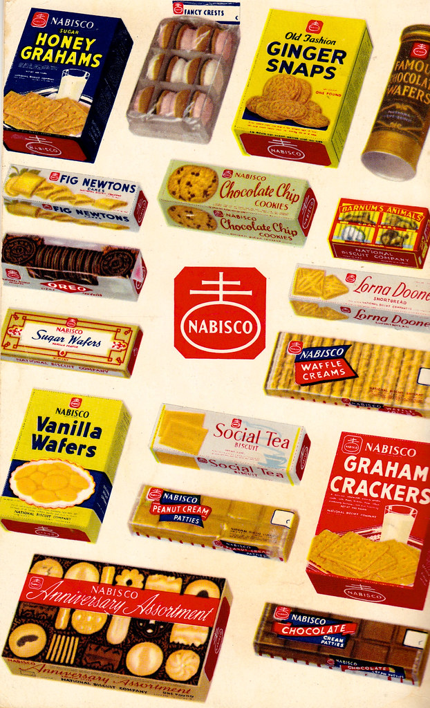 1950s Nabisco cookies | 1950s Nabisco Dessert Cook Book | Flickr