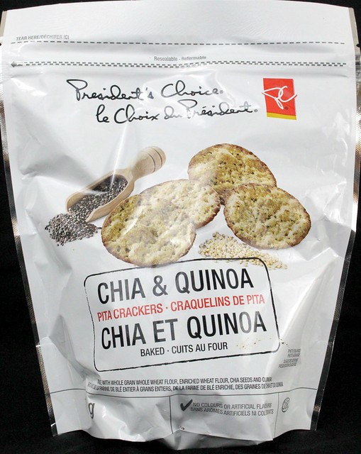 President's Choice Chia & Quinoa Pita Crackers