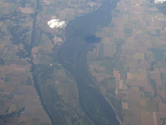 Mississippi River South of Muscatine, Iowa