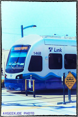 Sound Transit Central Link Train 146B pulling out of Othello Station...