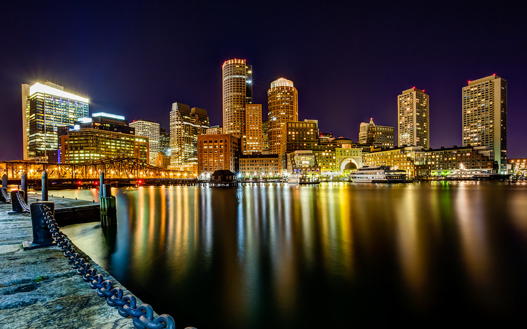 Boston Harbor Skyline from Fan Pier in South Boston | Flickr