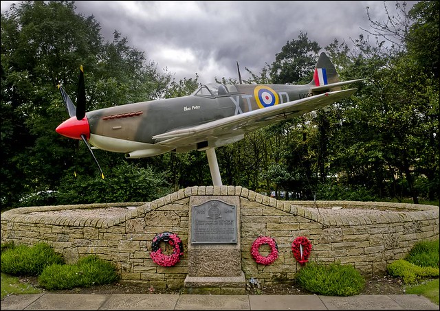 603 Squadron Spitfire Memorial, Edinburgh Airport