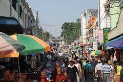 Downtown Lashio, Myanmar